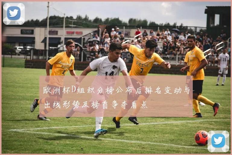 欧洲杯D组积分榜公布后排名变动与出线形势及榜首争夺看点